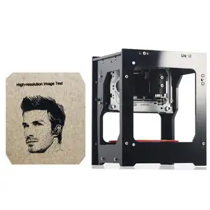 OEM Customized Logo DK-BL 1500mW 405nm DIY USB CNC Mini Laser Engraver Machine for Windows, Cell Phone