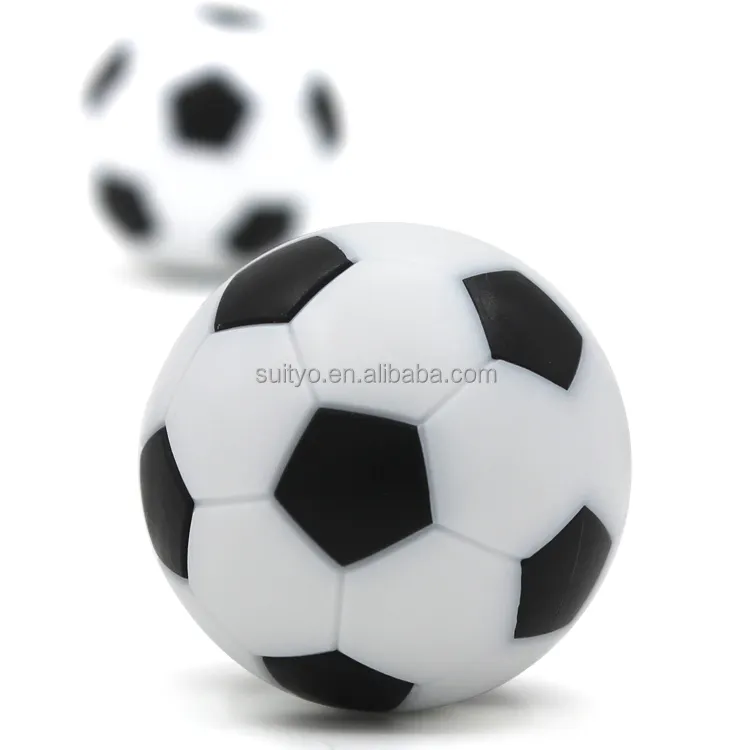 Table Game Accessories Soccer Balls Black and White 36-32mm Sports Toy Plastic ABS