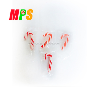 Décorations de Noël Mini cannes en <span class=keywords><strong>sucre</strong></span> emballées dans un pot mignon - Product Image 3