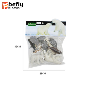 Modelo educativo para niños, aula, juguete antartica, oso polar, animal de plástico - Product Image 3