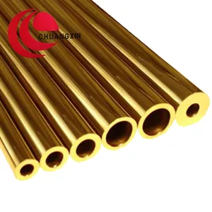 Trực tiếp Từ Nhà Máy Brass Mao Mạch Ống Gương Bằng Đồng Được Đánh Bóng Ống