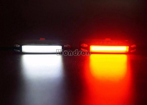 Phare LED rouge <span class=keywords><strong>Rechargeable</strong></span> par USB, Flash, feu arrière <span class=keywords><strong>de</strong></span> vélo, <span class=keywords><strong>lampe</strong></span> <span class=keywords><strong>de</strong></span> sécurité - Product Image 4