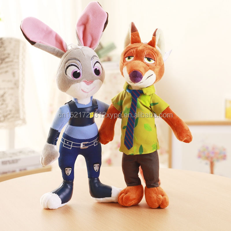 ズートピア ぬいぐるみ セット ニック・ワイルド ジュディ・ホップス