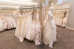 Vitrina de Madera para Vestidos de Novia, <span class=keywords><strong>Precio</strong></span> de Fábrica, Venta al por Mayor Personalizada para Centros Comerciales - Product Image 4