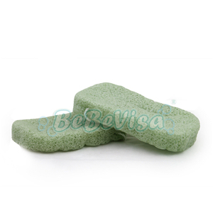 Bebevisa Pimienta Menta Rectángulo Natural <span class=keywords><strong>Konjac</strong></span> Esponja De Baño para <span class=keywords><strong>el</strong></span> Cuidado de La Piel - Product Image 4