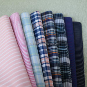 2022 New Style Fashion Custom Check Shirt Textil stoffe Großhandel Stock lot Shirt ing Garn gefärbter karierter Stoff Baumwoll stoff