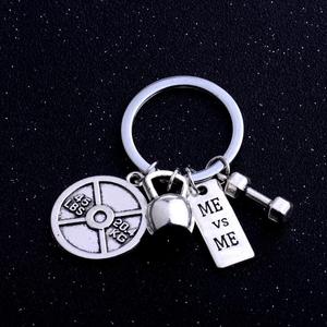 Tùy chỉnh khắc phòng tập thể dục quyến rũ tập thể dục tạ tạ kettlebell Keychain - Product Image 3