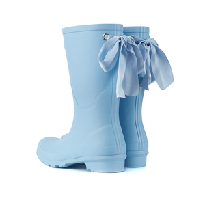 Medio 2018 nuevo diseño gran oferta precio barato welly mujeres <span class=keywords><strong>Botas</strong></span> <span class=keywords><strong>de</strong></span> lluvia <span class=keywords><strong>de</strong></span> goma para venta al por mayor zapatos <span class=keywords><strong>de</strong></span> lluvia impermeables para <span class=keywords><strong>mujer</strong></span> - Product Image 2