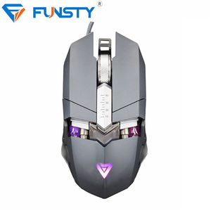 <span class=keywords><strong>Souris</strong></span> de jeu rétroéclairée LED filaire 8D nouvelle génération 2019, <span class=keywords><strong>souris</strong></span> Iron Man pour le jeu LOL - Product Image 1