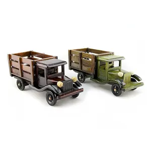 cheap wooden kids toy garbage truck