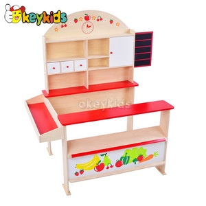 Jouets de <span class=keywords><strong>supermarché</strong></span> en bois, jouets pour enfants, <span class=keywords><strong>supermarché</strong></span> en bois, bon marché, vente en gros, 2016, W10A054 - Product Image 2