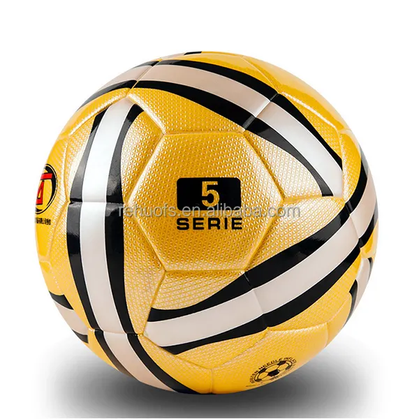 High quality Size 5 Football Match Training customer PU Soccer Ball