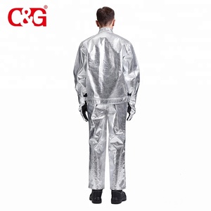 <span class=keywords><strong>CG</strong></span> حماية الحرارة بالألمنيوم مقاوم للحريق ملابس عمال - Product Image 3