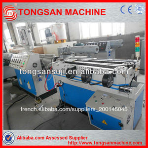 Pp/pe./pvc/paportant/eva. 8-32mm simple paroi ondulée pipe line machine à tarte en plastique ondulé ligne - Product Image 1