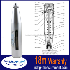 Taijia digital concrete rebound hammer <strong>buy</strong> <strong>sclerometer</strong> ht-225 80  2 0.65n  0.15n 10~60mpa -10  - Product Image 4