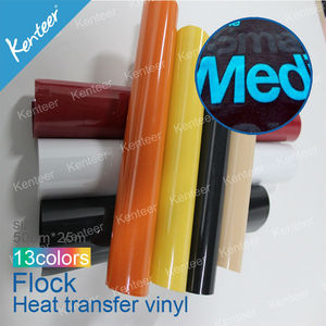 china alibaba kenteer rebaño de transferencia de calor de vinilo para la ropa - Product Image 1
