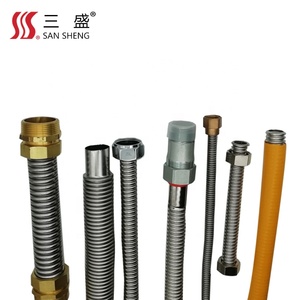 Nước LPG Linh Hoạt Kim Loại Gas Hose Tự Nhiên Thép Không Gỉ Sóng Đường Ống Nước Ống Nối Cho Bếp Underfloor Sưởi Ấm - Product Image 4