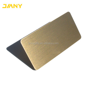 Blank <strong>Name</strong> Plated Tag Custom Logo Gold Brushed Metal Staff <strong>Work</strong> Number Sublimation <strong>Name</strong> <strong>Badge</strong> with Magnet Backing Clothing Pin - Product Image 2