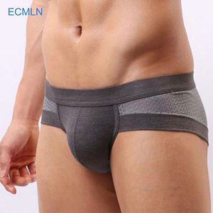 Luz personalizado Sexy de malla transpirable <span class=keywords><strong>blanco</strong></span> para Hombre Ropa interior Calzoncillos <span class=keywords><strong>Boxer</strong></span> - Product Image 6