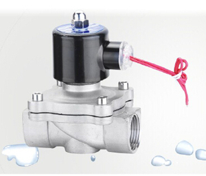 Hai cách đồng thau NC 2 inch nước solenoid van 12V 50mm 220V AC - Product Image 5