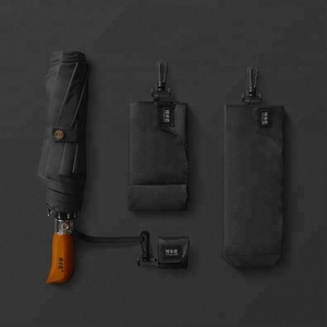 <span class=keywords><strong>Parapluie</strong></span> automatique à 3 plis pour <span class=keywords><strong>homme</strong></span> avec poignée en bois, logo gravé, design pliable, <span class=keywords><strong>parapluie</strong></span> de <span class=keywords><strong>golf</strong></span> - Product Image 6