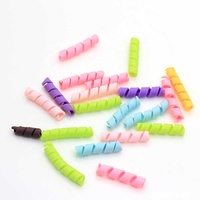 Kleurrijke Klei Gesponnen Suiker Cabochon Decoratie Ambachten Versieringen Voor Scrapbooking Diy Mobiele Telefoon Shell Accessoires