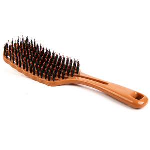 <span class=keywords><strong>Brosse</strong></span> à cheveux en poils <span class=keywords><strong>de</strong></span> <span class=keywords><strong>sanglier</strong></span> à ventilation incurvée <span class=keywords><strong>pour</strong></span> massage du cuir chevelu, séchage rapide et démêlage - Product Image 5