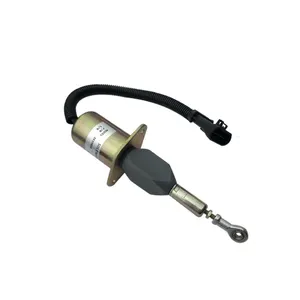 Peças do motor diesel Pare solenóide 24V 3939019 para 6BT 6CT 8.3 Bomba De Combustível