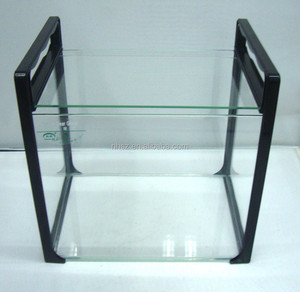 Vendita calda piccolo acquario pesce rosso 3 in 1 vetro Mini acquario acquario multiuso idroponico acquario - Product Image 3