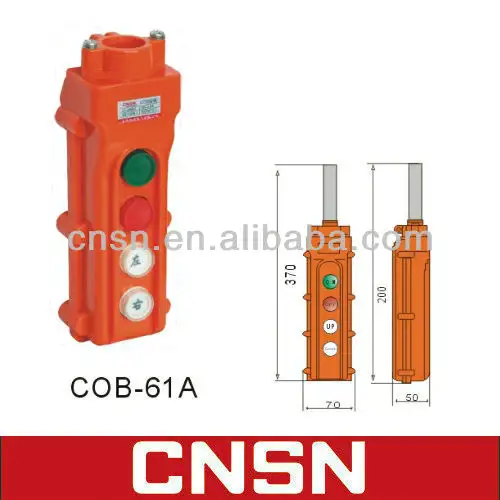 COB-61A Up-down Pushbutton Crane Hoist Switch electric hoist control switch (CNSN)