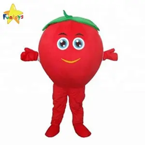 Disfraz de Mascota de Tomate Rojo de Dibujos Animados de Gran Tamaño Promocional de Funtoys - Product Image 1