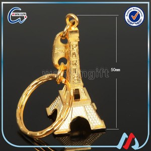 0.2usd/pcs 3d eiffel tháp keychain - Product Image 3