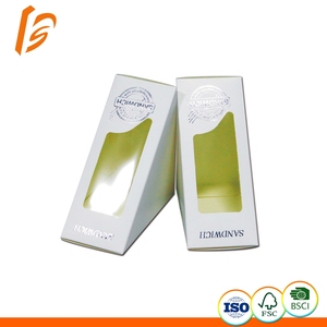 Bán Buôn Bánh Sandwich Đóng Gói Kraft Giấy Trắng Hộp Ăn Trưa Thực Phẩm Tùy Chỉnh Dùng Một Lần Bữa Sáng Bánh Mì Tráng Miệng Bao Bì Bánh Sandwich Box - Product Image 5