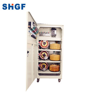 Régulateur <span class=keywords><strong>de</strong></span> <span class=keywords><strong>tension</strong></span> automatique statique AC 60 kVA / AVR <span class=keywords><strong>industriel</strong></span> triphasé SVC, <span class=keywords><strong>stabilisateur</strong></span> <span class=keywords><strong>de</strong></span> <span class=keywords><strong>tension</strong></span>, entrée AC 240-450 V, sortie 380 V 1,5 % - Product Image 2