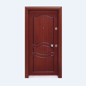 2018 Top Bán Bọc Thép Thép Cửa Gỗ Tốt Nhất Ý An Ninh Thép Không Gỉ Cửa Ra Vào Khu Dân Cư - Product Image 3