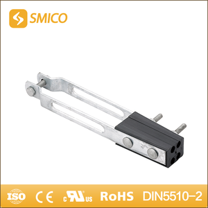 SMICO Vente Doux Acier Souche Ancrage Pince Pour Mettre Fin À 4-Core De Conducteur du Faisceau D'antenne - Product Image 1