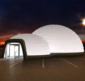 LED Inflatable Pavilion Tent/Inflatable Lều Lều Mái Vòm Không Khí/Inflatable Cấu Trúc Tiến Hóa Dome Để Bán