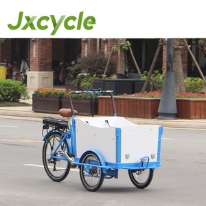 CE passato adulto <span class=keywords><strong>a</strong></span> <span class=keywords><strong>tre</strong></span> ruote cargo bike - Product Image 2