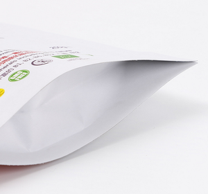Cremallera superior de aluminio envasado al vacío bolsas de café de frijol - Product Image 4