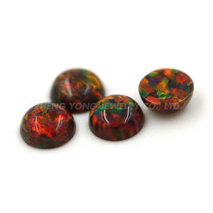80% de <span class=keywords><strong>silice</strong></span> et 20% résine synthétique <span class=keywords><strong>opale</strong></span> perles / cabochon rond <span class=keywords><strong>opale</strong></span> - Product Image 3