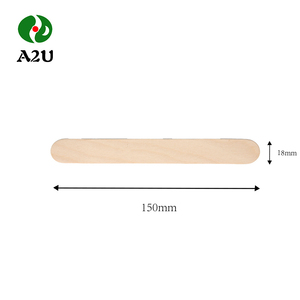 Espátula de madera de <span class=keywords><strong>abedul</strong></span> desechable para maquillaje, utensilios de cocina, pinzas de soporte - Product Image 4