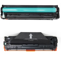 Kartrid Toner kompatibel untuk HPs 125A untuk HPs Color Laserjet CP1215/1210/1217/1510/1515/1518/CM1312/1300/