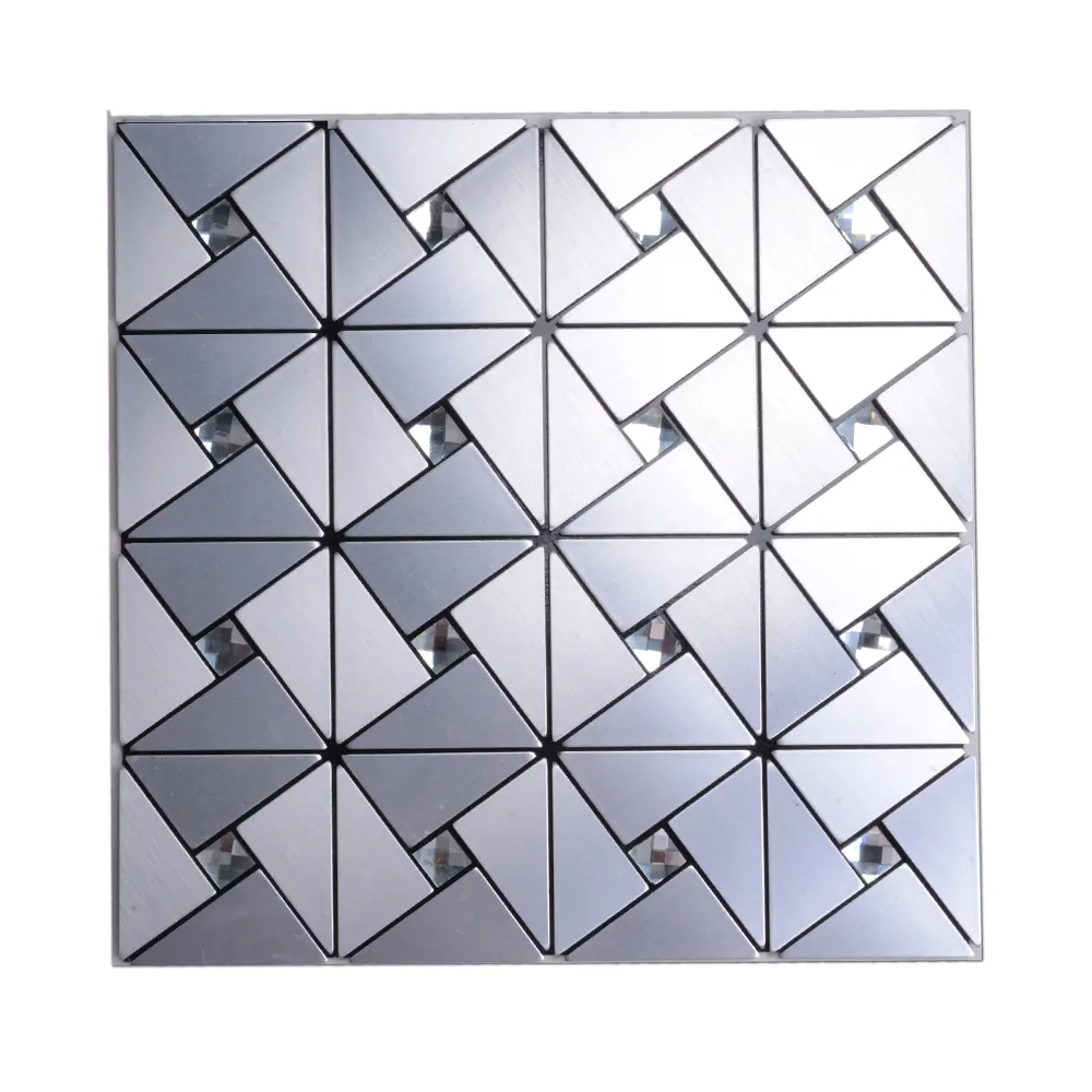 cheap self adhesive backsplash mosaic tile wall circular mirror