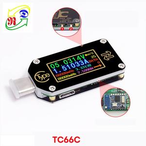 RD TC66C Typ C USB PD Trigger USB Voltmeter Ampere meter <span class=keywords><strong>2</strong></span>-Wege-Spannungsstrommesser Digital Multimeter USB <span class=keywords><strong>Tester</strong></span> - Product Image 1