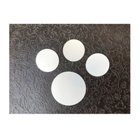 HandySub Disques ronds en aluminium de 8.89cm Type plaque sublimable Récompenses et plaques vierges