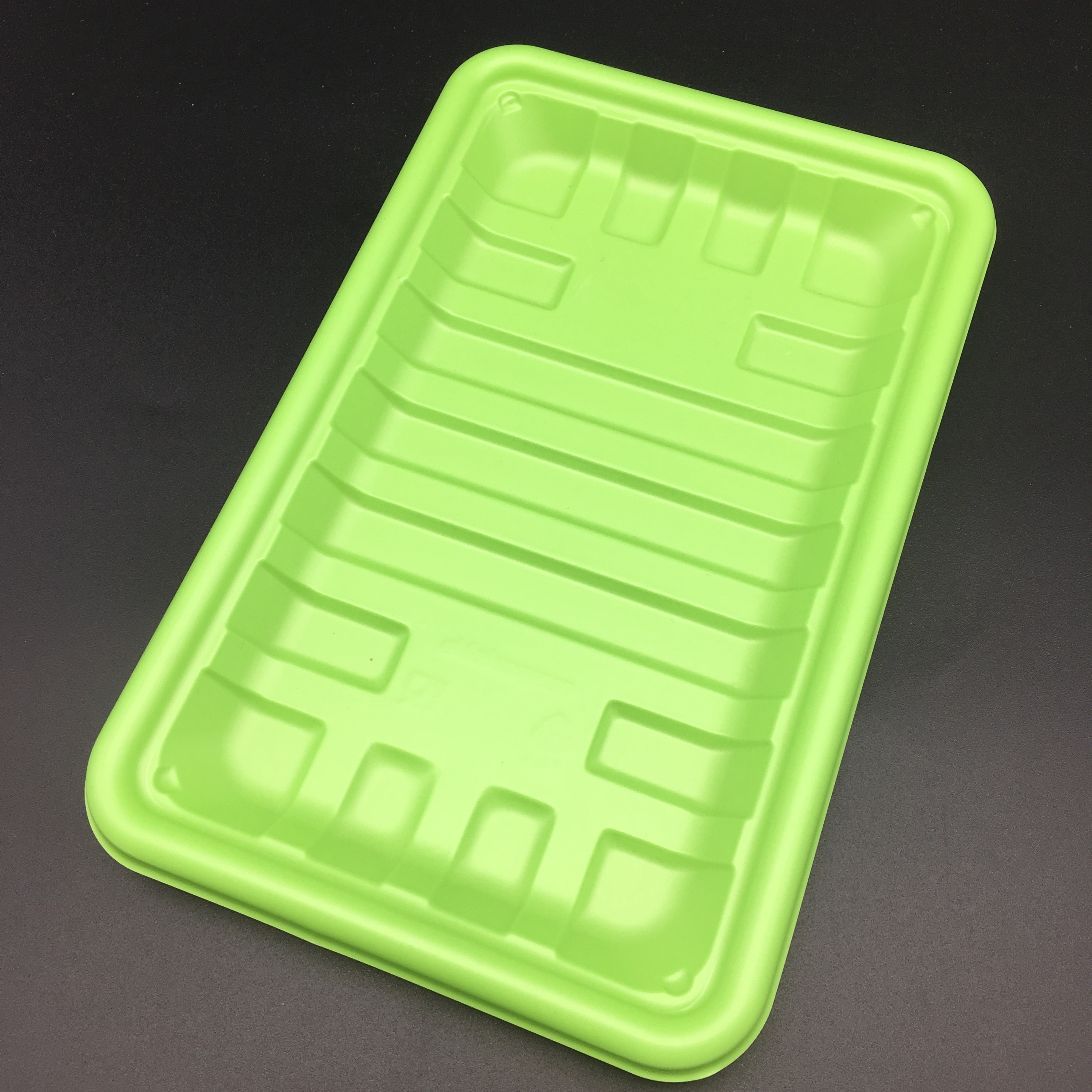 Biodegradable PLA Meat Tray for Food Packaging  Custom Sizes, Free Samples  Available  Eco-Friendly Solution