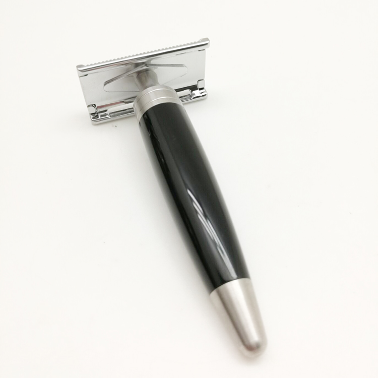 Мужская Безопасная бритва с двойным краем из нержавеющей стали