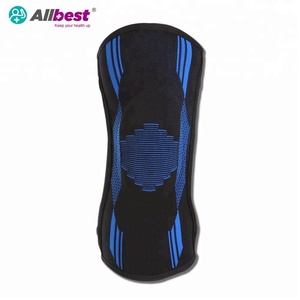 Ménisque déchirure Compression coton/Nylon/Spandex haute élastique épais genou manches athlètes stabilisateur soulagement de la douleur adultes arthrite - Product Image 3
