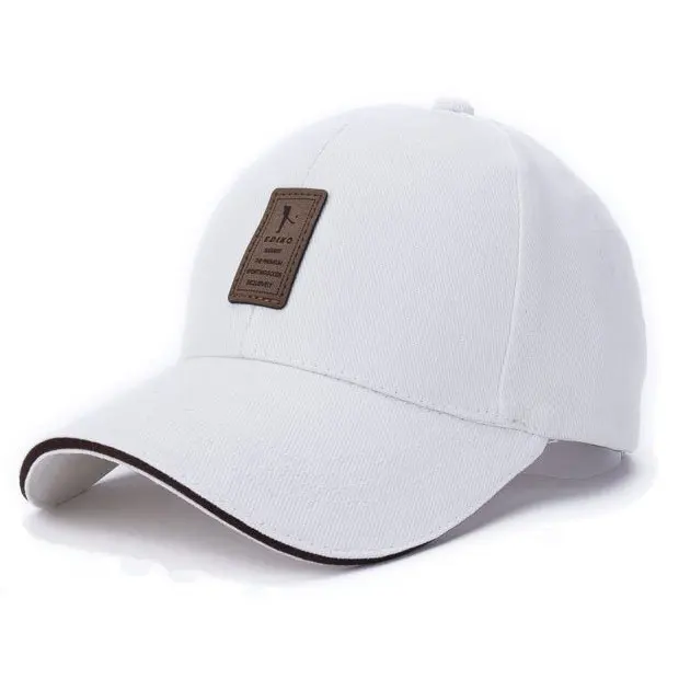 Berretti da golf di alta qualità logo berretti da baseball in pelle di cotone berretti da baseball economici