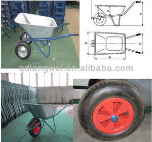 el mercado ruso <span class=keywords><strong>de</strong></span> <span class=keywords><strong>dos</strong></span> <span class=keywords><strong>ruedas</strong></span> rueda <span class=keywords><strong>de</strong></span> la <span class=keywords><strong>carretilla</strong></span> hecha en china - Product Image 1